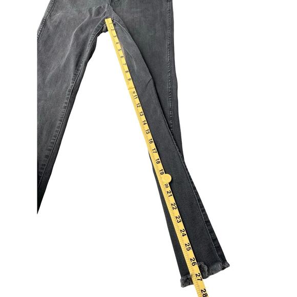 Madewell 10” High-Rise Skinny Stretch Jeans in Washed Black - Size 27 - Picture 13 of 16